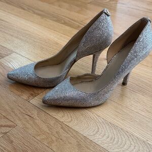 Michael Kors Glittering Silver Heels